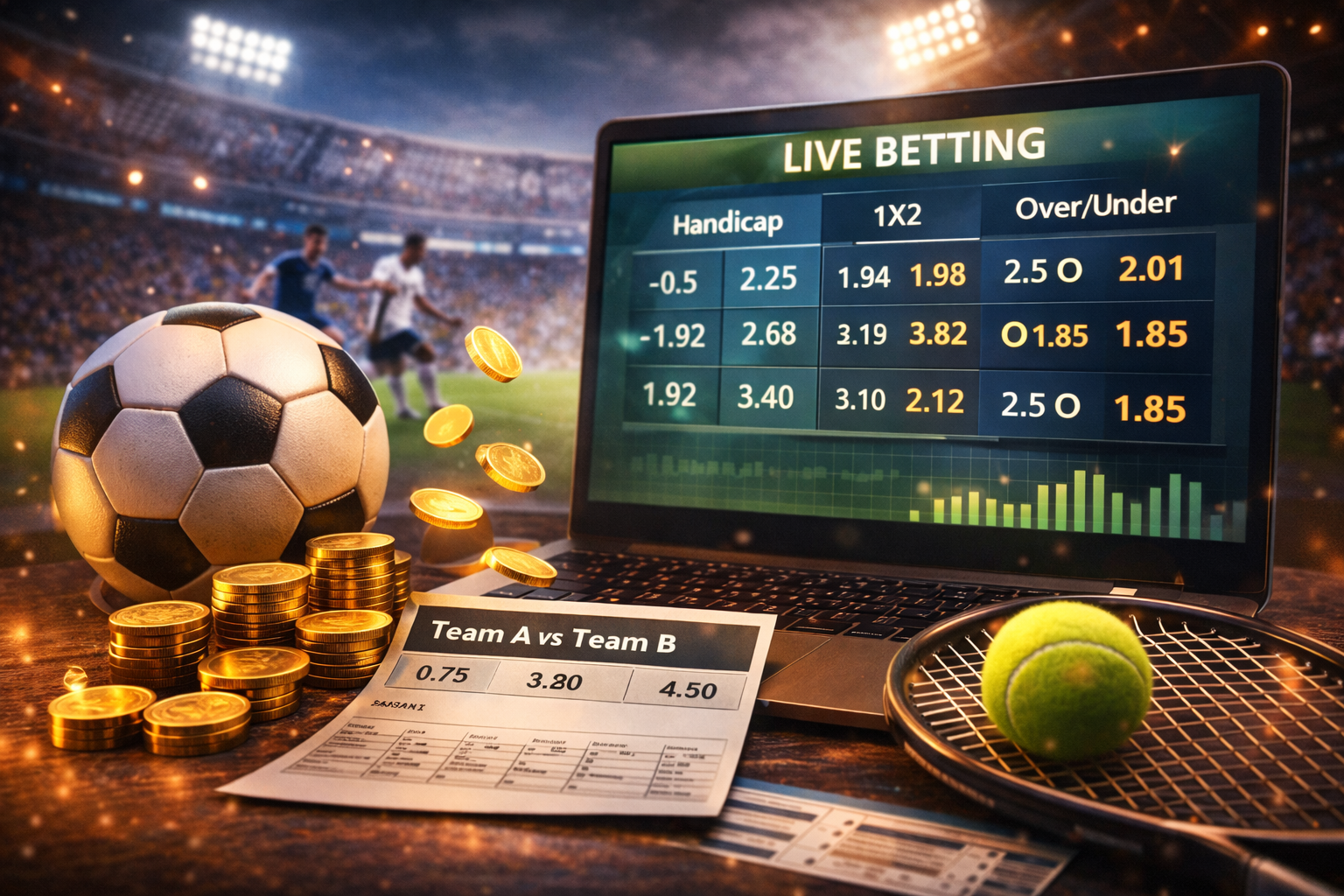 Cược thể thao và bóng đá