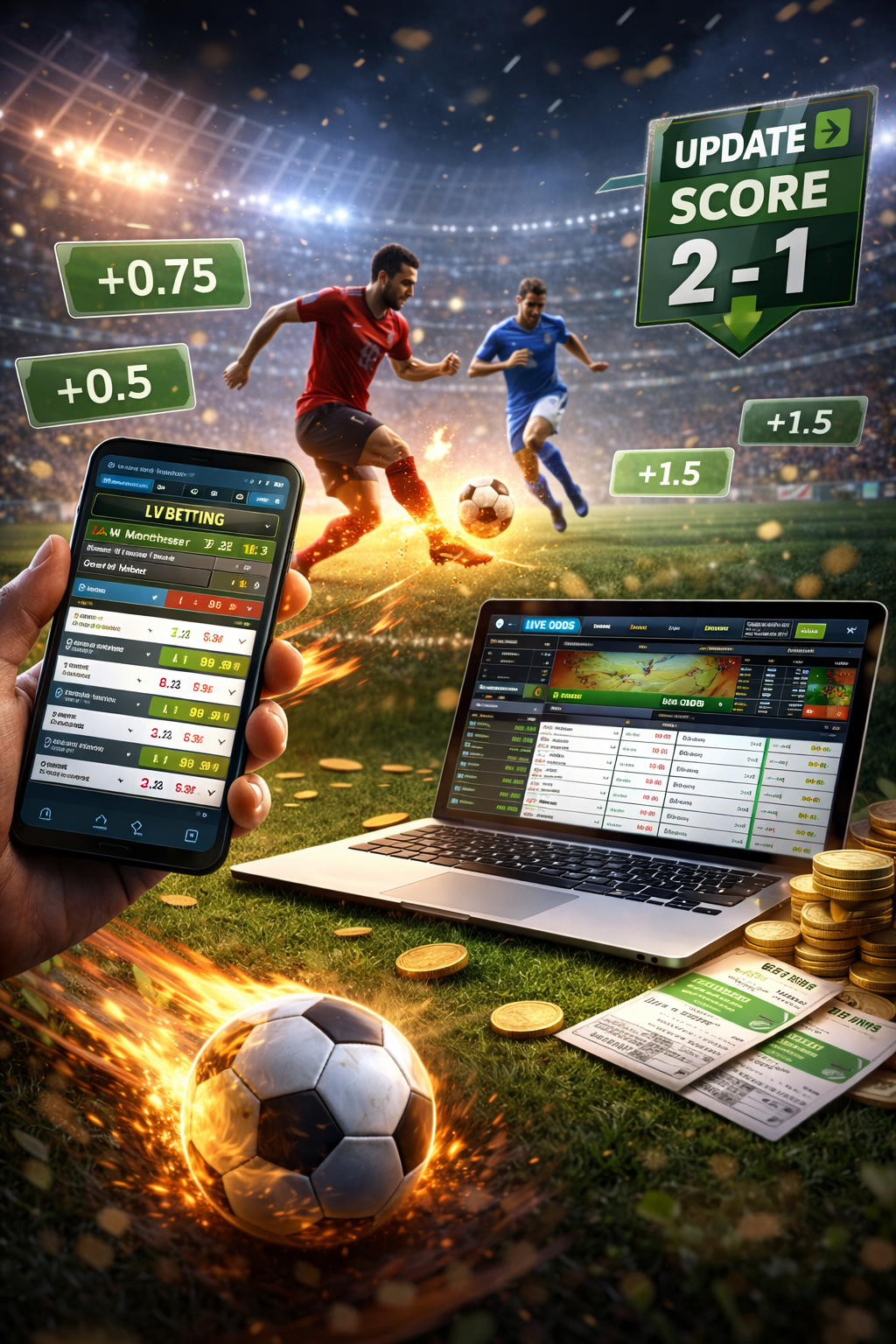 Cá cược thể thao trực tuyến bóng đá