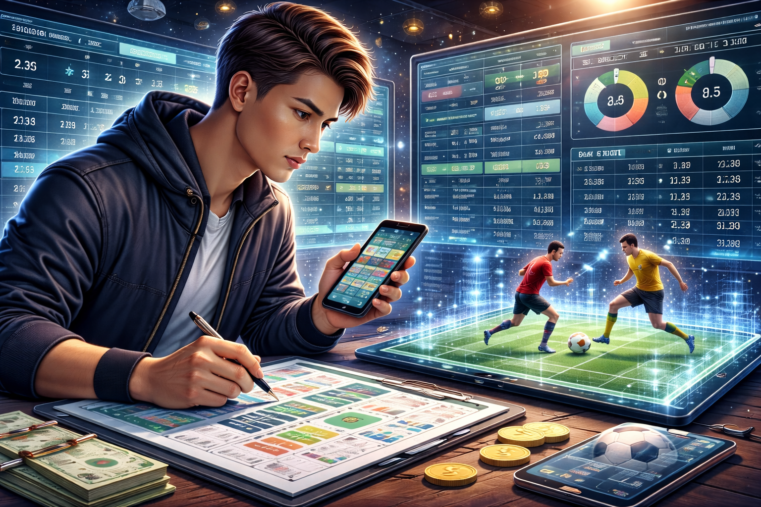 Rikvip thể thao dự đoán tỷ số thông minh – Khi dữ liệu quyết định chiến thắng