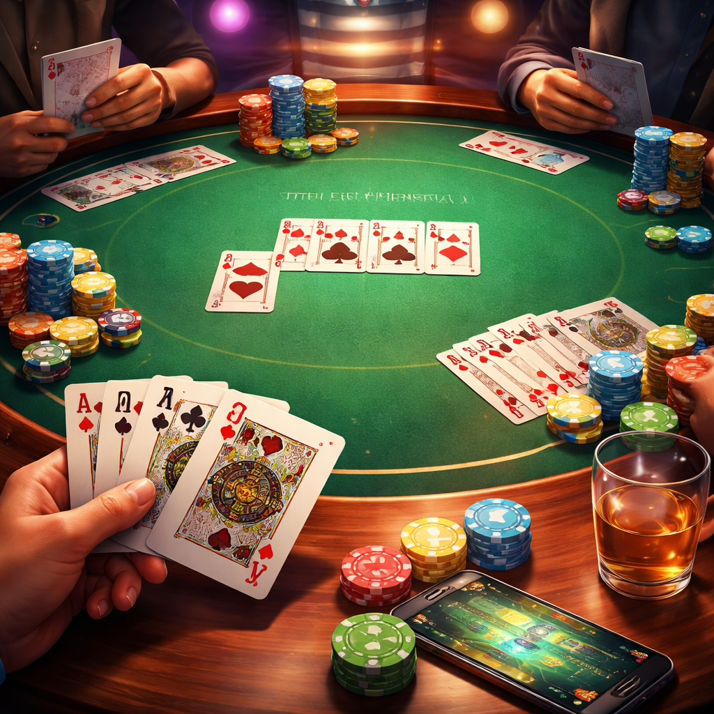 Bàn chơi Tiến Lên Miền Nam