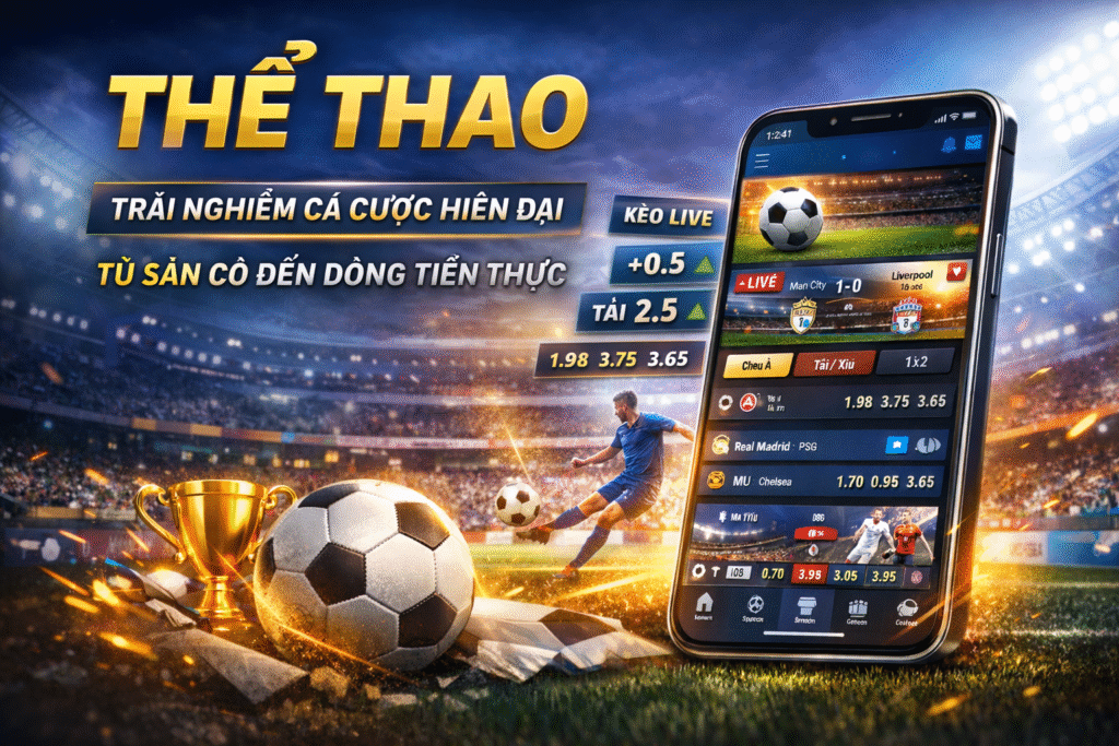 Cá cược thể thao trực tuyến sôi động