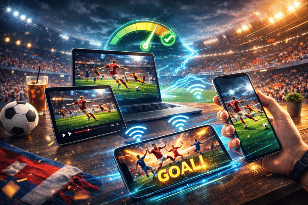Xem bóng đá mọi lúc, mọi nơi