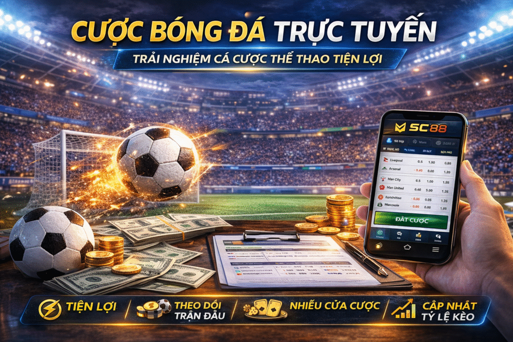 Cá cược bóng đá trực tuyến